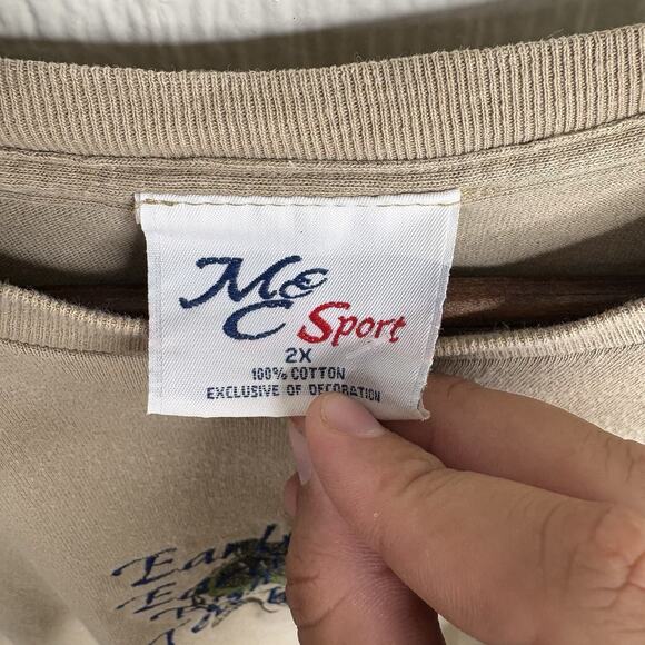 Vintage 90’s Dad Fishing Tee Size XX-Large - Picture 5 of 5